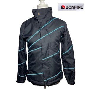 BONFIRE Women XS Snowboarding Skiing Winter Jacket Insulated Waterproof DRY